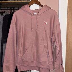 Champion Dusty Pink Reverse Weave Hoodie